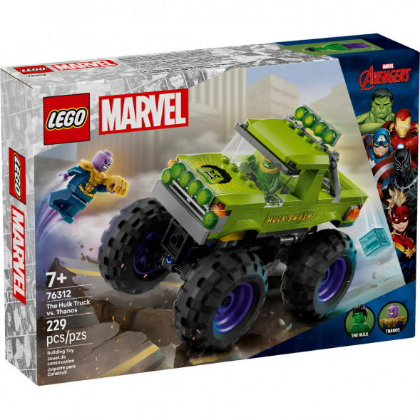Конструктор LEGO Super Heroes 76312 Халк на внедорожнике против Таноса в Мурманске