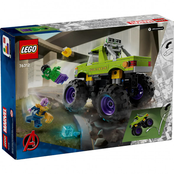 Конструктор LEGO Super Heroes 76312 Халк на внедорожнике против Таноса в Мурманске