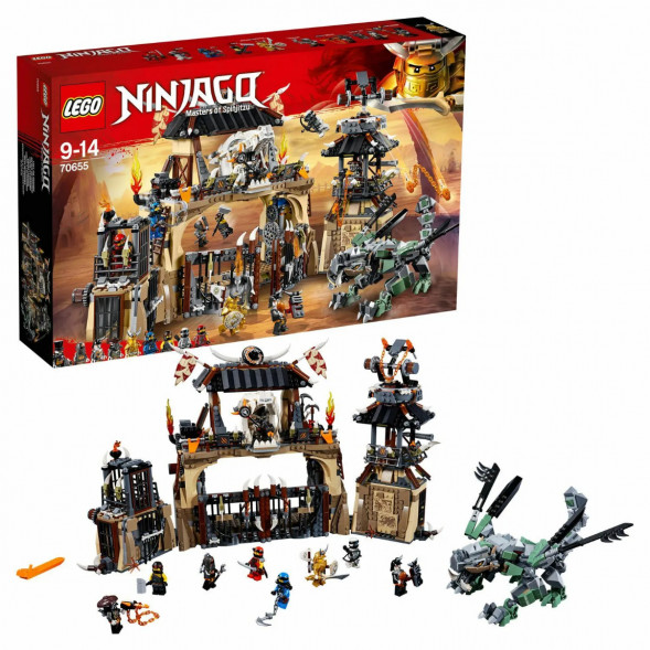 Конструктор LEGO Ninjago 70655 Пещера драконов в Мурманске