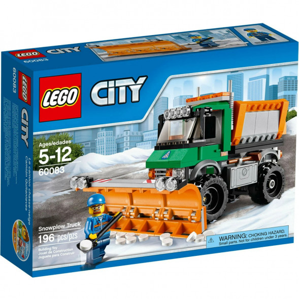 Конструктор LEGO City 60083 Снегоуборочный грузовик в Мурманске