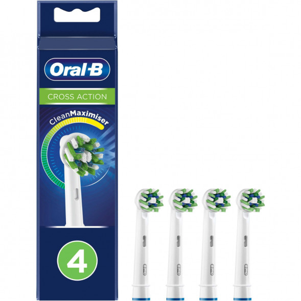 Насадки на зубные щетки Oral-B Cross Action, 4 шт. в Мурманске