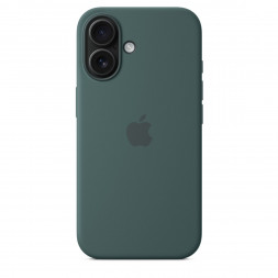 Чехол Apple для iPhone 16 Silicone MagSafe, Lake Green (MYY83ZM/A)