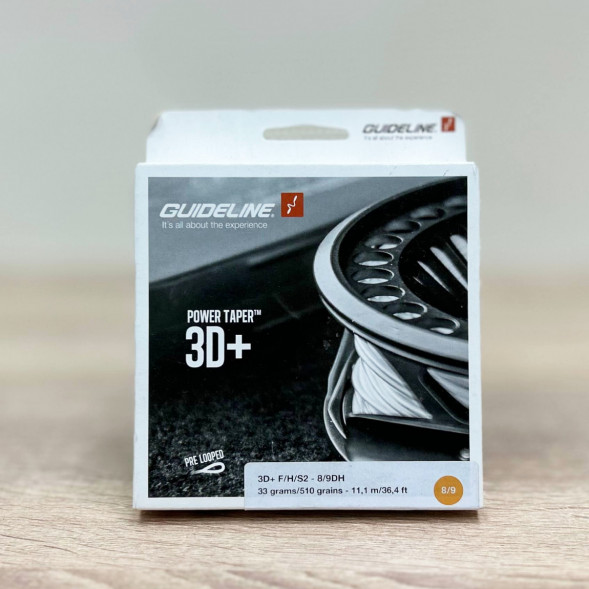 Рыболовная леска Guideline Power Taper 3D+ #37765 8/9 DH, Green в Мурманске