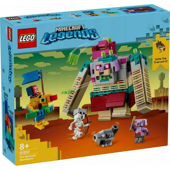 Конструктор LEGO Minecraft 21257 Схватка с Пожирателем в Мурманске