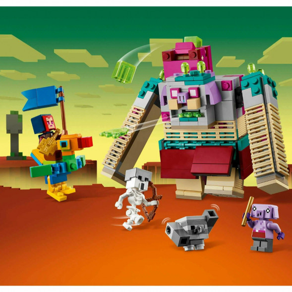 Конструктор LEGO Minecraft 21257 Схватка с Пожирателем в Мурманске