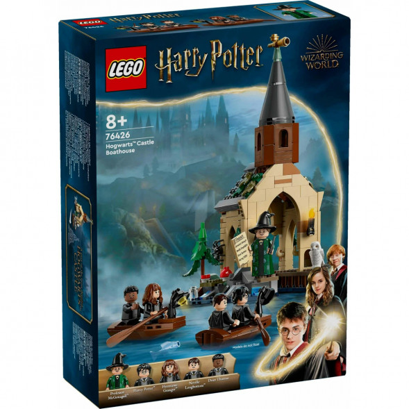 Конструктор LEGO Harry Potter 76426 Лодочный домик в замке Хогвартс в Мурманске