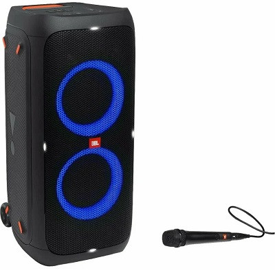 Портативная акустика JBL Partybox 310 + микрофон, 240 Вт, black в Мурманске