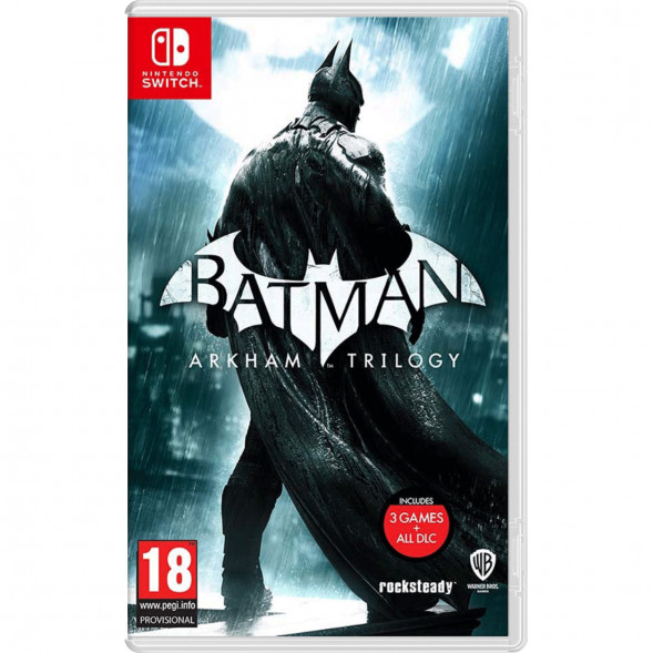 Игра Batman: Arkham Trilogy [Nintendo Switch, русские субтитры] в Мурманске