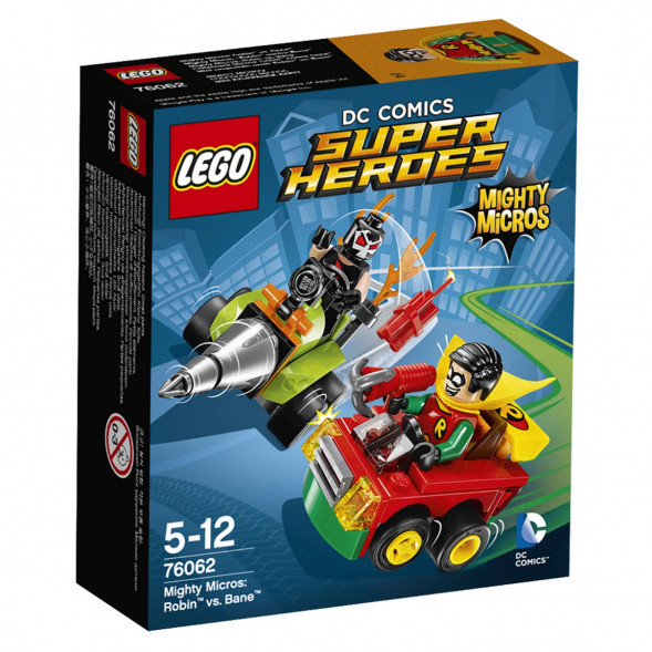 Конструктор LEGO Super Heroes 76062 Робин против Бэйна в Мурманске