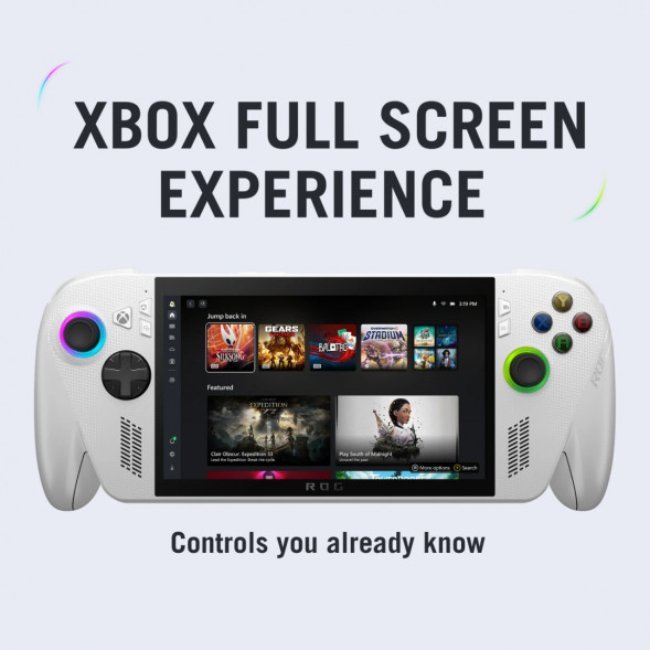 Портативная игровая консоль Asus Rog Ally Xbox 16GB/512GB Z2A, White в Мурманске