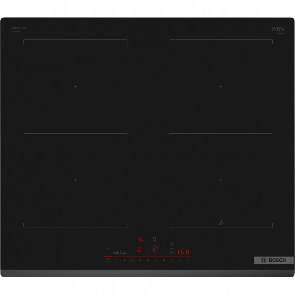 Индукционная варочная панель Bosch PVQ631HC1E, чёрный в Мурманске