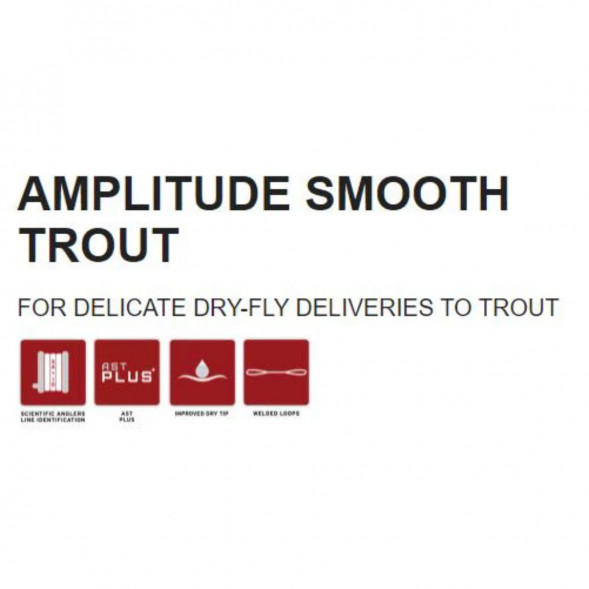 Нахлыстовый шнур Scientific Anglers Amplitude Smooth Trout WF-7-F 131414 в Мурманске