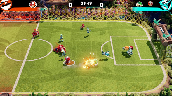 Игра Mario Strikers Battle League для Nintendo Switch, картридж в Мурманске
