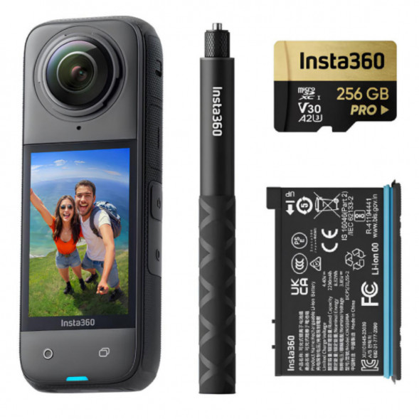 Экшн-камера Insta360 X4 Adventure Bundle (CINSABMA) в Мурманске