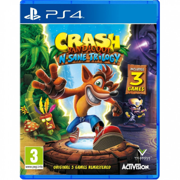 Игра Crash Bandicoot N-Sane Trilogy для PlayStation 4 в Мурманске