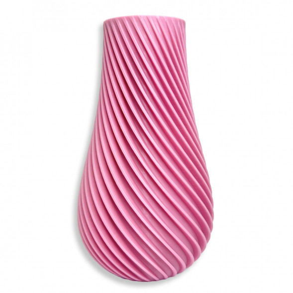 Ваза для сухоцветов HatRom Spiral, розовый в Мурманске