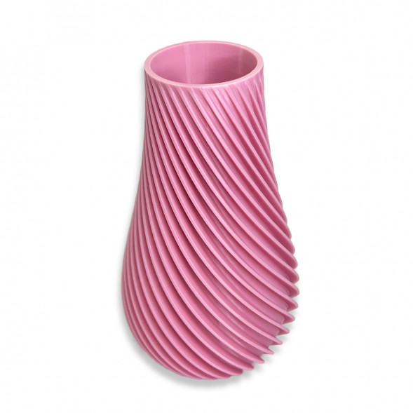 Ваза для сухоцветов HatRom Spiral, розовый в Мурманске