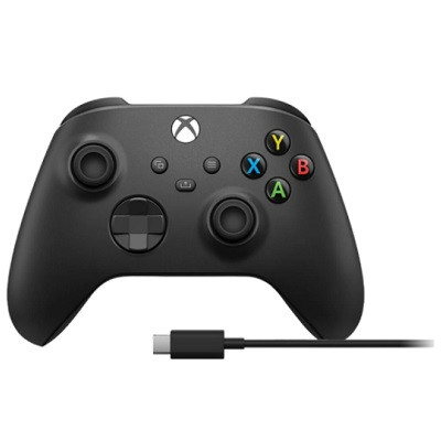 Геймпад Microsoft Xbox Series + USB-C кабель, Carbon Black в Мурманске