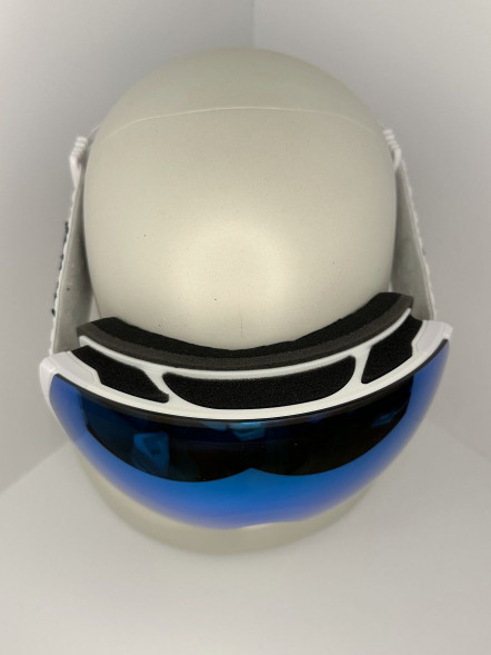 Горнолыжные очки для сноуборда Copozz (голубой, белый) в Мурманске