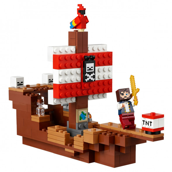 Конструктор LEGO Minecraft 21152 Приключения на пиратском корабле в Мурманске