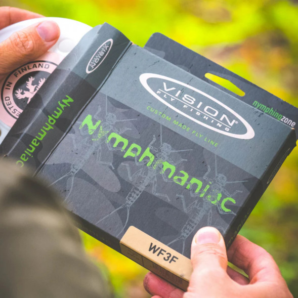 Рыболовная леска Vision Nymphmaniac fly line WF3F, VNY3F 12m/39ft в Мурманске
