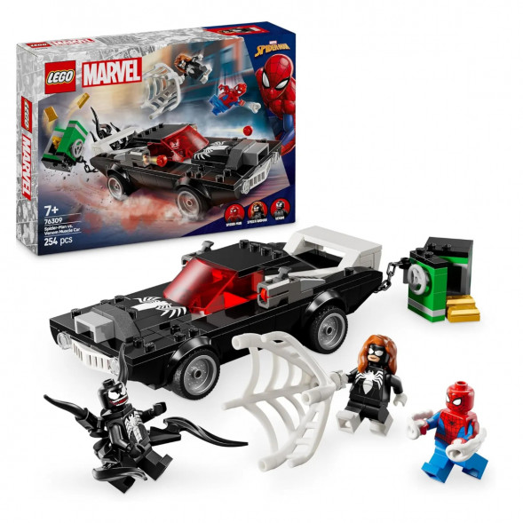 Конструктор LEGO Super Heroes 76309 Человек-паук против Венома в Мурманске