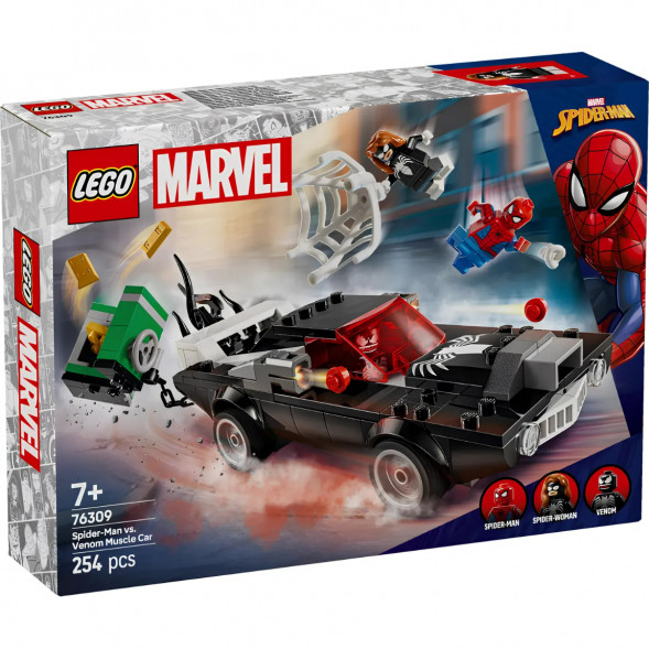 Конструктор LEGO Super Heroes 76309 Человек-паук против Венома в Мурманске