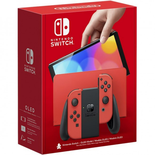 Игровая приставка Nintendo Switch OLED 64 ГБ, Mario Red Edition в Мурманске