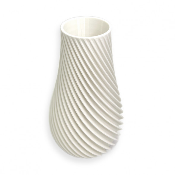 Ваза для сухоцветов HatRom Spiral, белый в Мурманске