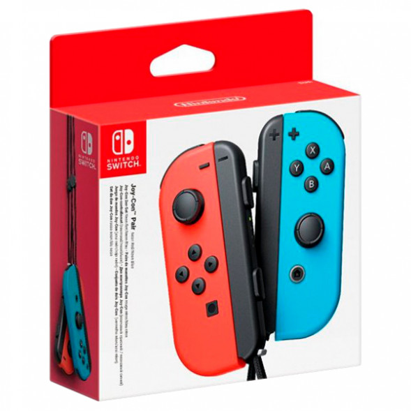 Геймпад Nintendo Switch Joy-Con controllers Duo, красный/синий в Мурманске