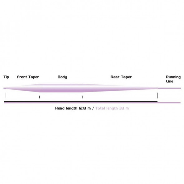 Рыболовная леска Vision Big Mama, 12.8m/42ft Floating #8 в Мурманске