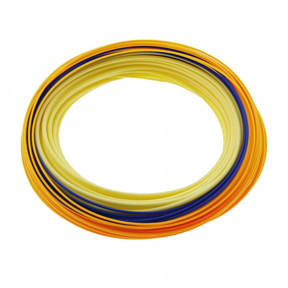 Леска RIO Premier Dart V2.0 Float WF7F/S3, Black/Yellow/Blue/Orange в Мурманске