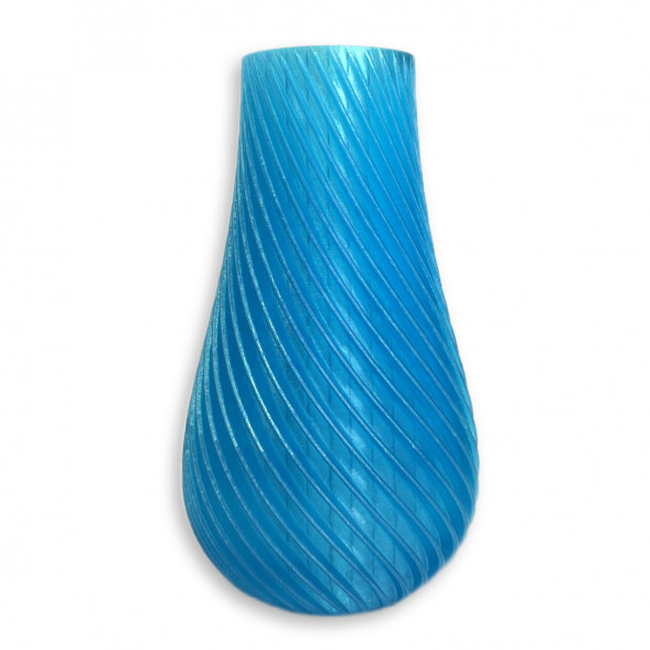 Ваза для сухоцветов HatRom Spiral, голубой в Мурманске