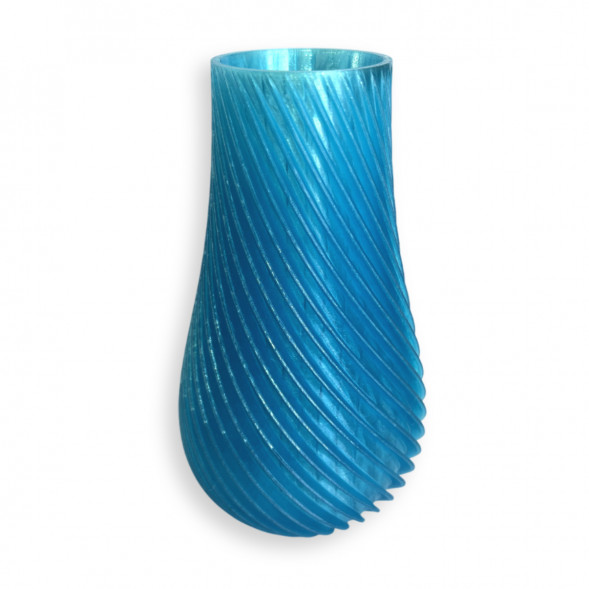 Ваза для сухоцветов HatRom Spiral, голубой в Мурманске