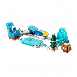 Конструктор LEGO Super Mario 71415 Костюм ледяного Марио и замороженный мир
