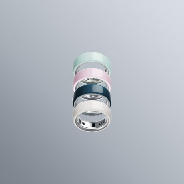 Умное кольцо Oura Ring 4 Ceramic (размер 7), Облако/Cloud в Мурманске