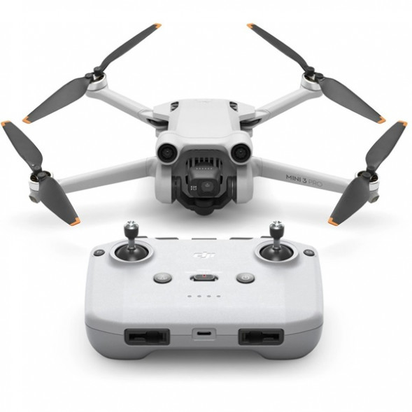 Квадрокоптер DJI Mini 3 Pro (DJI RC-N1), серый в Мурманске