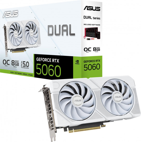 Видеокарта Asus RTX 5060 8 ГБ RTL (90YV0N15-M0NA00) в Мурманске