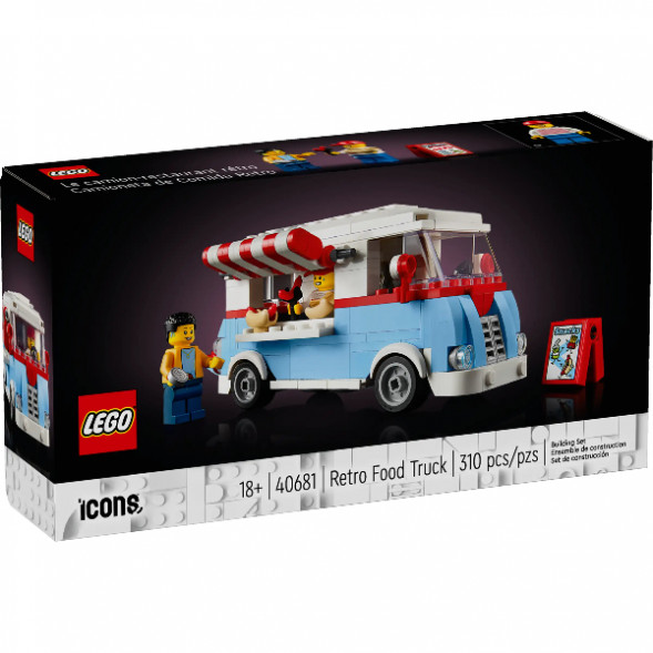 Конструктор LEGO Icons 40681 Ретро фуд трак в Мурманске