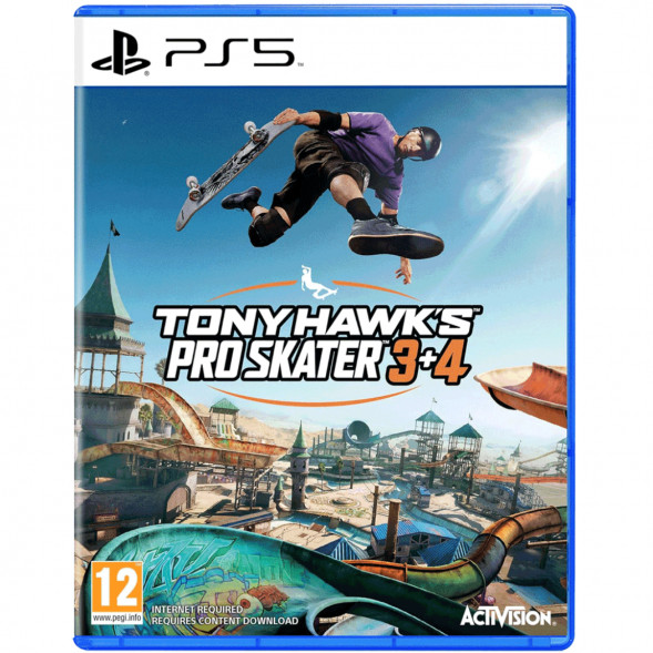 Игра Tony Hawk&amp;#039;s Pro Skater 3+4 [PS5, английская версия] в Мурманске