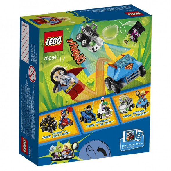 Конструктор LEGO Super Heroes 76094 Супергёрл против Брейниака в Мурманске