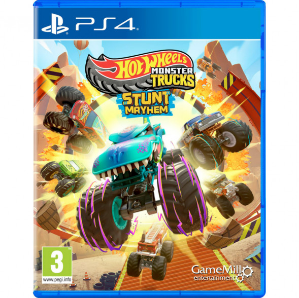 Игра Hot Wheels Monster Trucks: Stunt Mayhem [PS4, английская версия] в Мурманске