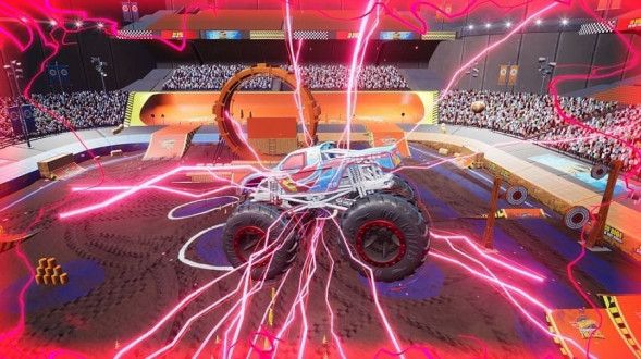 Игра Hot Wheels Monster Trucks: Stunt Mayhem [PS4, английская версия] в Мурманске