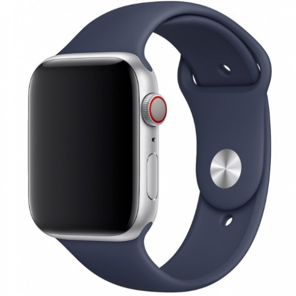 Ремешок для Apple Watch 44mm Midnight Blue Sport Band (MTPX2ZM/A), тёмно-синий в Мурманске