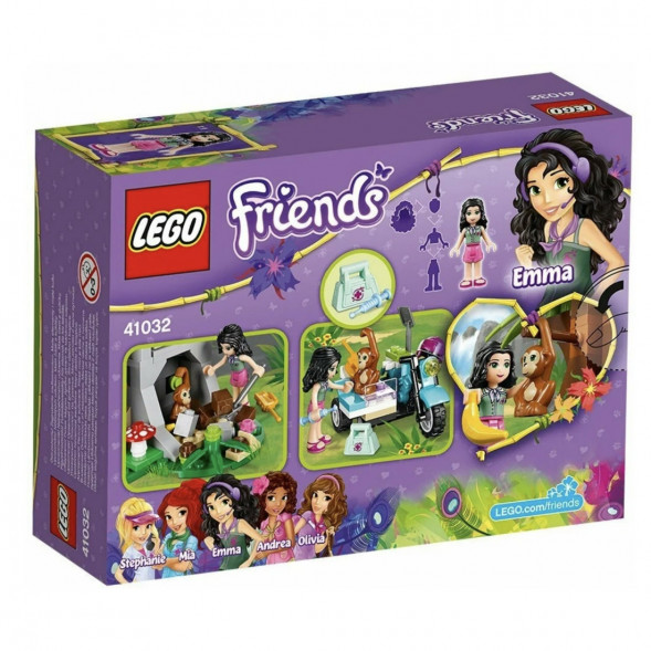 Конструктор LEGO Friends 41032 Джунгли: Мотоцикл скорой помощи в Мурманске