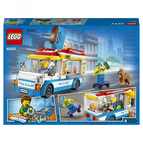 Конструктор LEGO City Great Vehicles 60253 Грузовик мороженщика в Мурманске