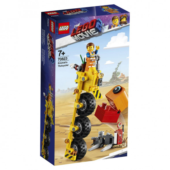 Конструктор LEGO Movie 70823 Трехколёсный велосипед Эммета в Мурманске