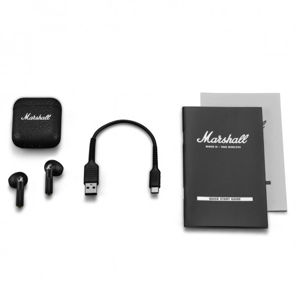 Беспроводные наушники Marshall Minor IV, Black в Мурманске