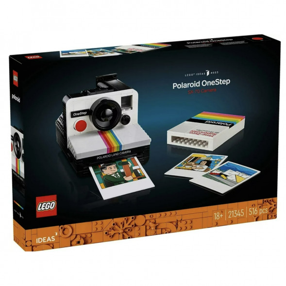 Конструктор LEGO Ideas 21345 Камера Polaroid OneStep SX-70 в Мурманске