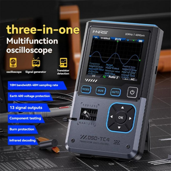 Тестер электронных компонентов Fnirsi DSO-TC4 в Мурманске